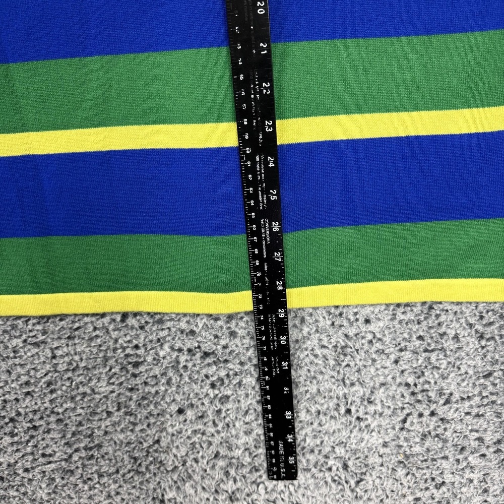 Guest In Residence Sweater Mens Small Striped Rugby 100% Cashmere Knit Pullover - Picture 12 of 15